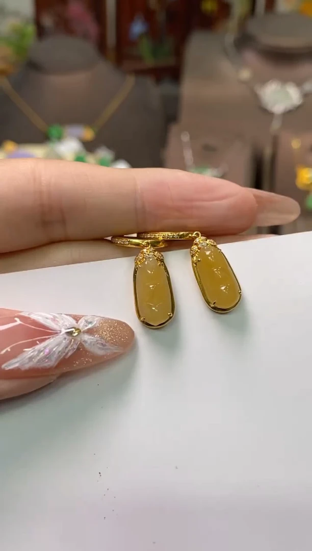 【闪购商品】翡翠颈饰18K金镶嵌净货11028