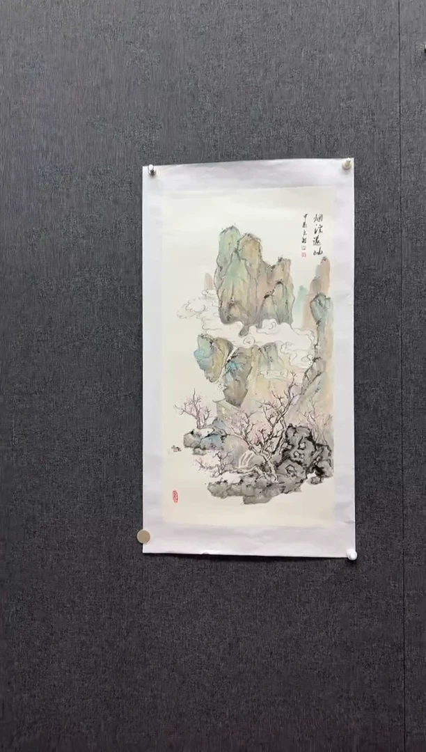 国画炳山艺术--巩文敏老师作品