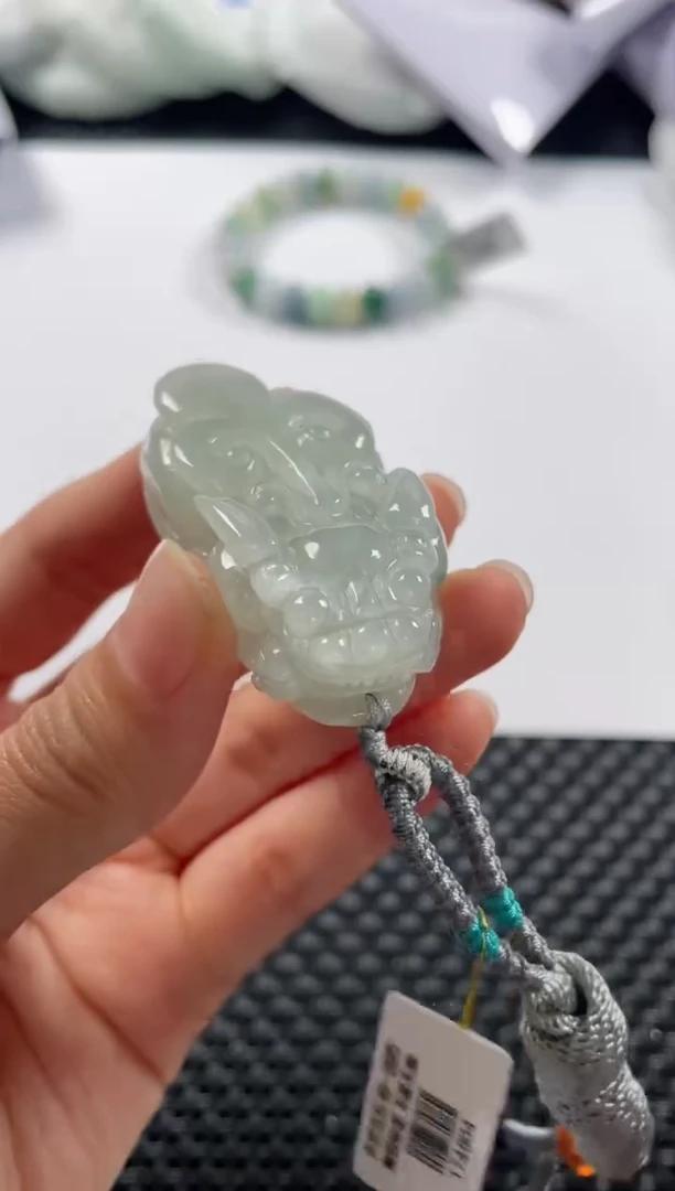 颈饰未镶嵌翡翠基地发货H0196 貔貅