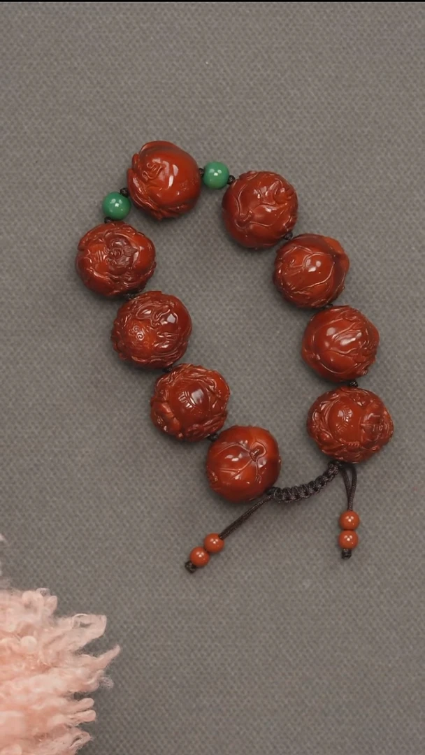 吊坠橄榄核自****过橄榄核