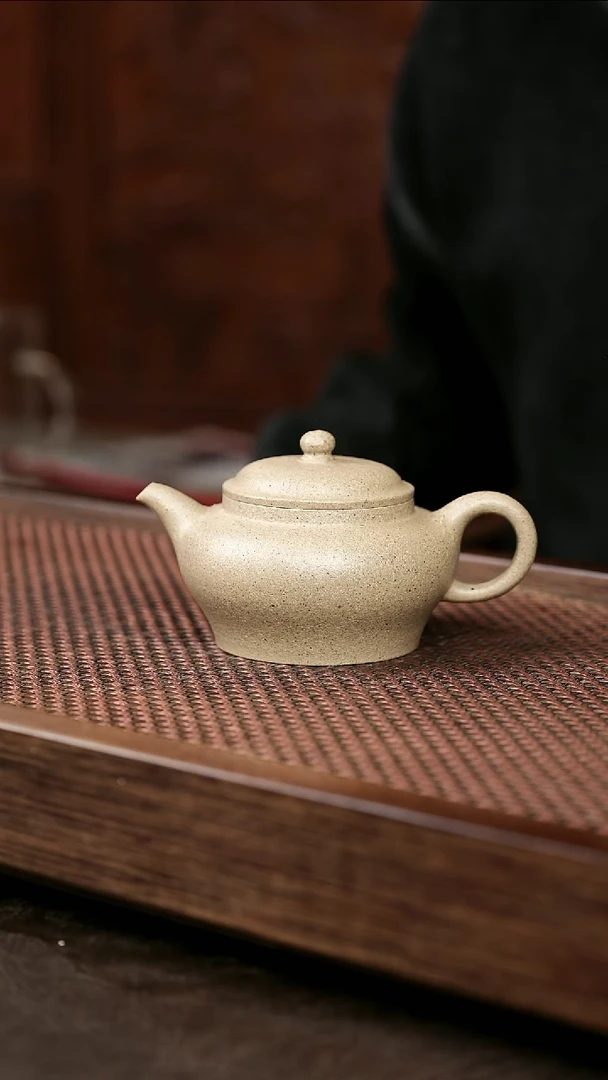 茶壶紫砂高温青降坡潘壶