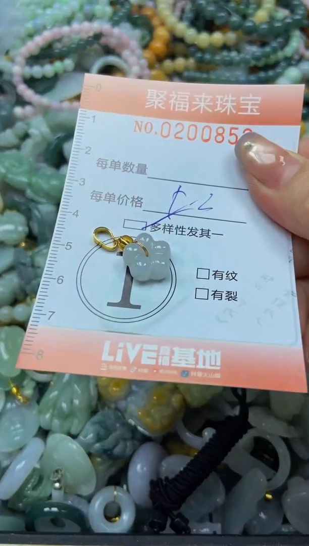 翡翠未镶嵌颈饰闪购0200852多样性发其一
