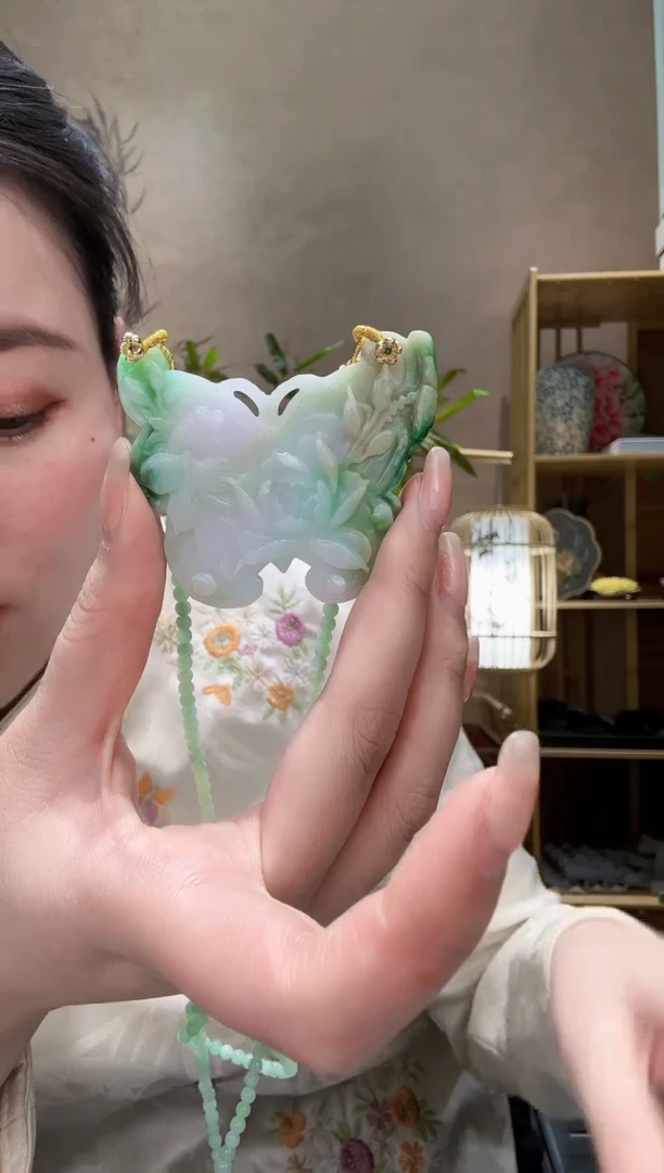 【闪购商品】翡翠耳饰未镶嵌吊坠