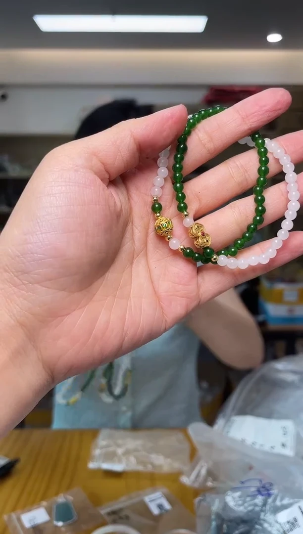 手串未镶嵌和田玉（多样性单个发货）