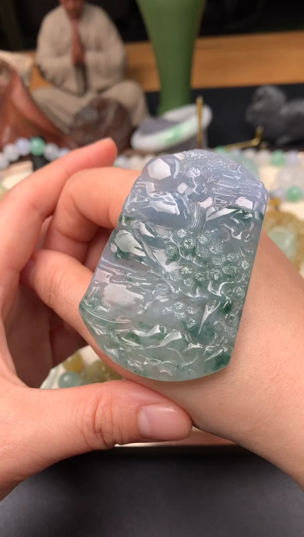 吊坠(不含链)未镶嵌翡翠吊坠