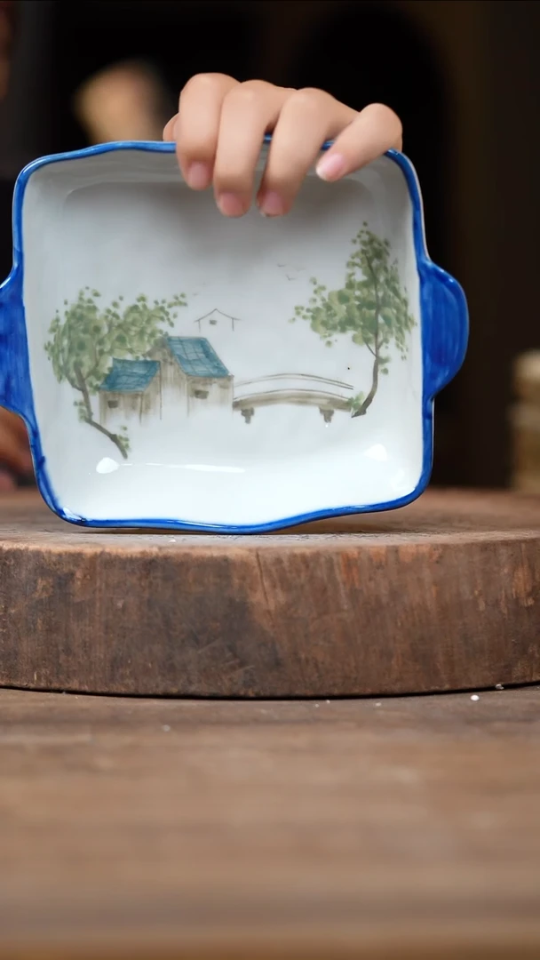 瓷片景德镇高温釉下彩（食品级）