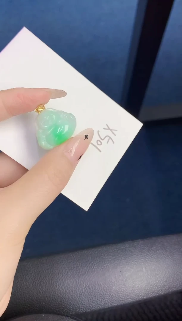 颈饰未镶嵌翡翠缅甸天然翡翠A货