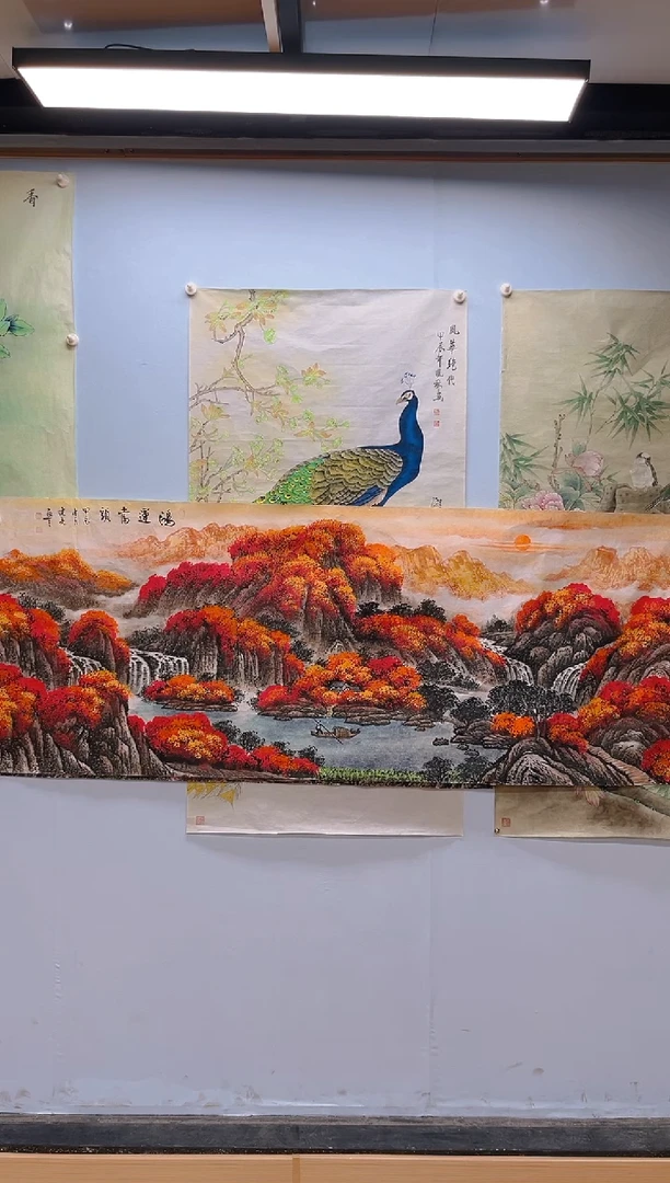 国画铁*真郭建亮老师鸿运当头