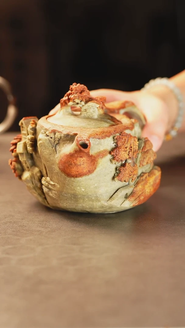 A****G冰碛岩手工石壶