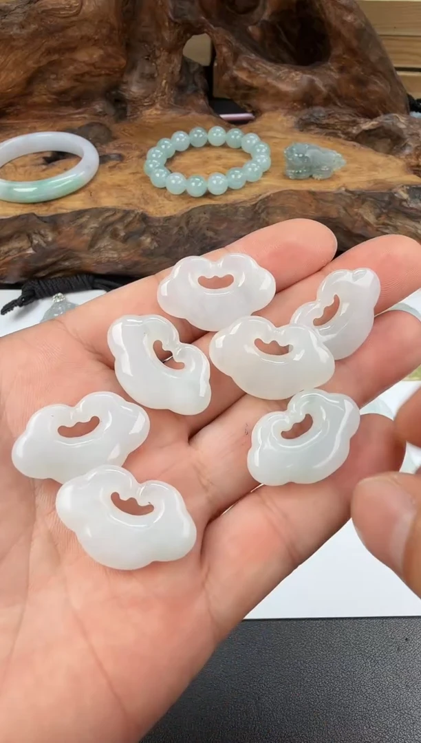 吊坠(不含链)未镶嵌翡翠翡翠饰品（多样性发货一件）-8
