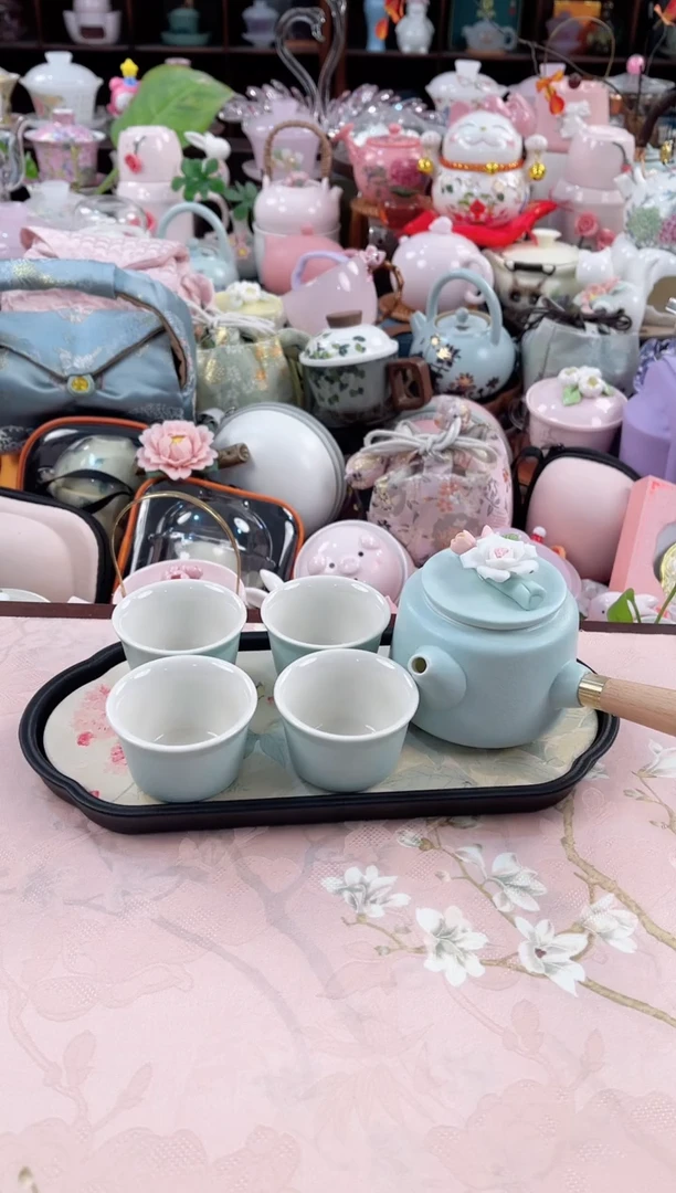 【闪购商品】瓷片茶具：库存仅剩1件
