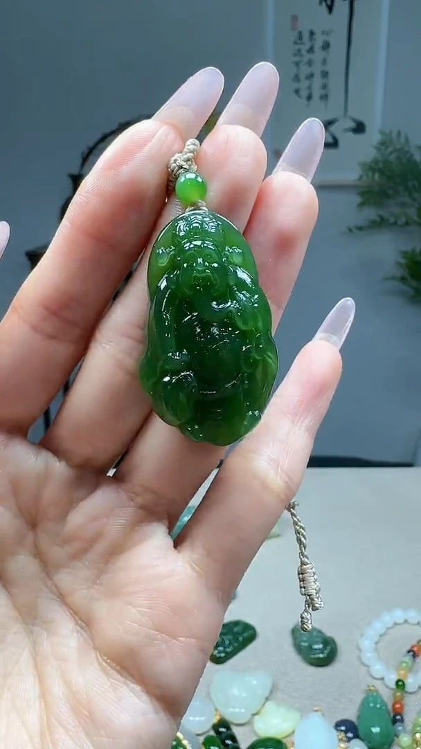 未镶嵌和田玉挂件1