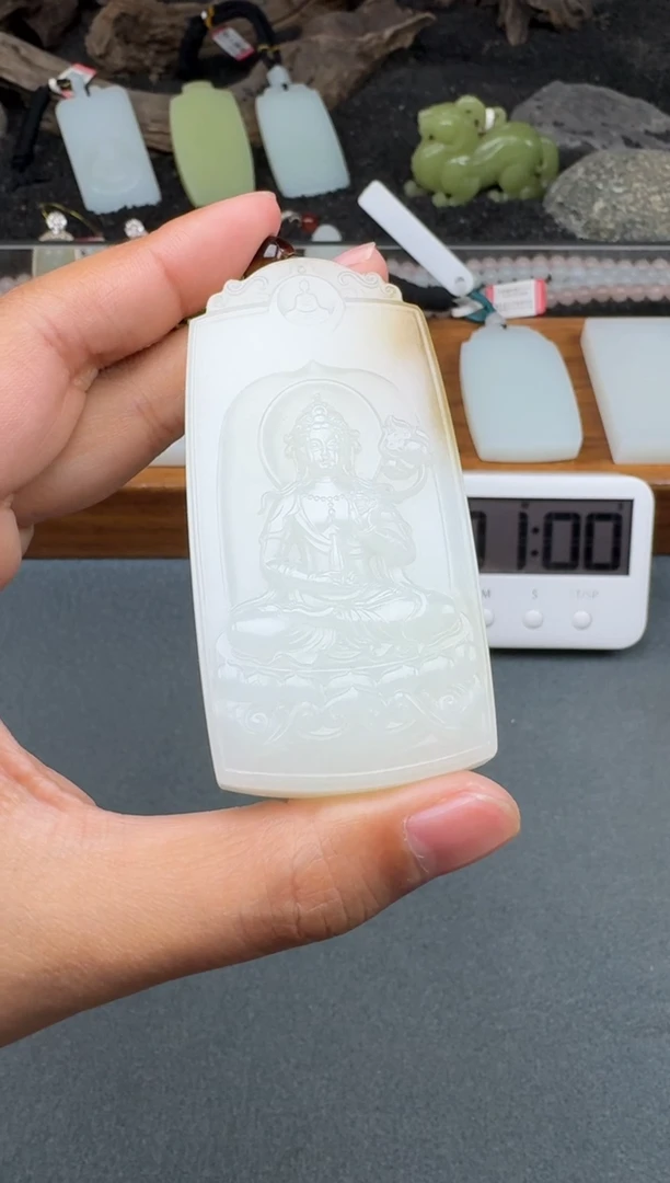 颈饰未镶嵌和田玉1