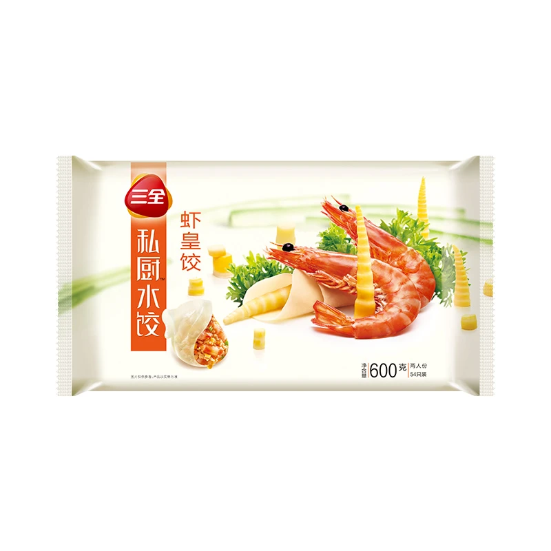 三全水饺私厨虾皇饺 600g/袋