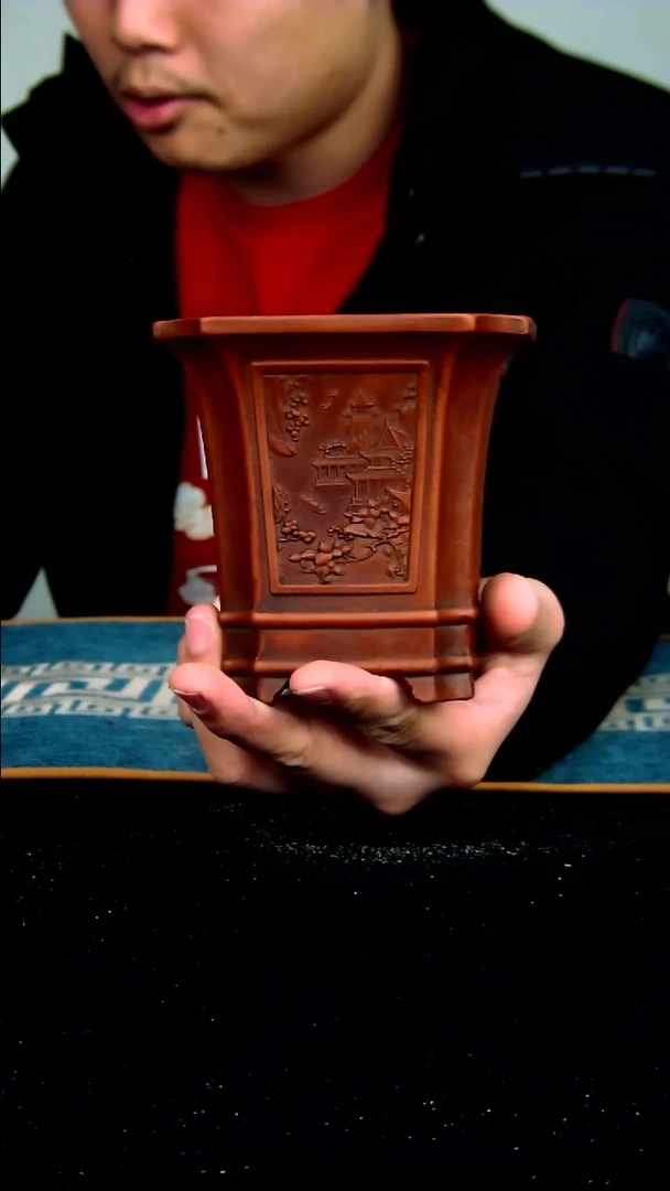 【闪购商品】紫砂花盆9*10内径紫砂花盆