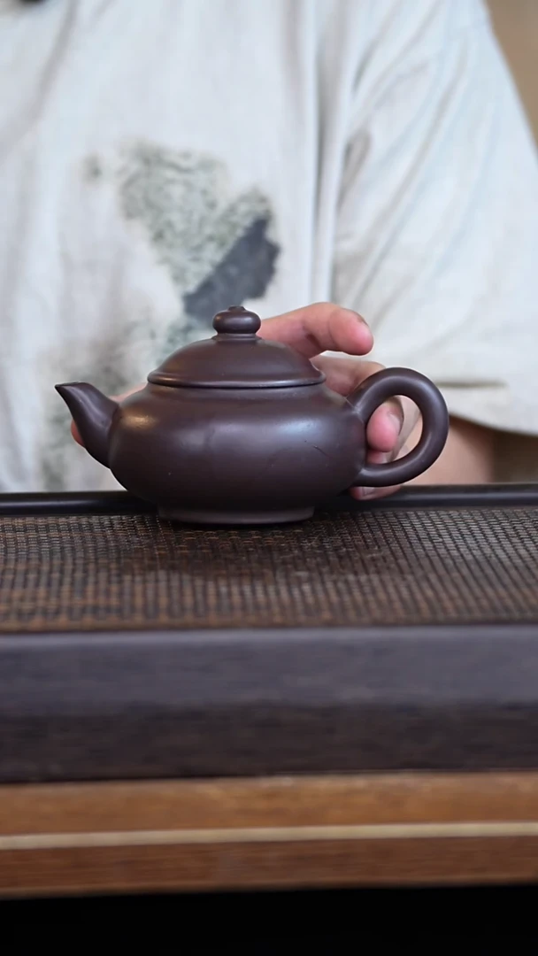 茶壶紫砂宜兴手工原矿紫砂壶001
