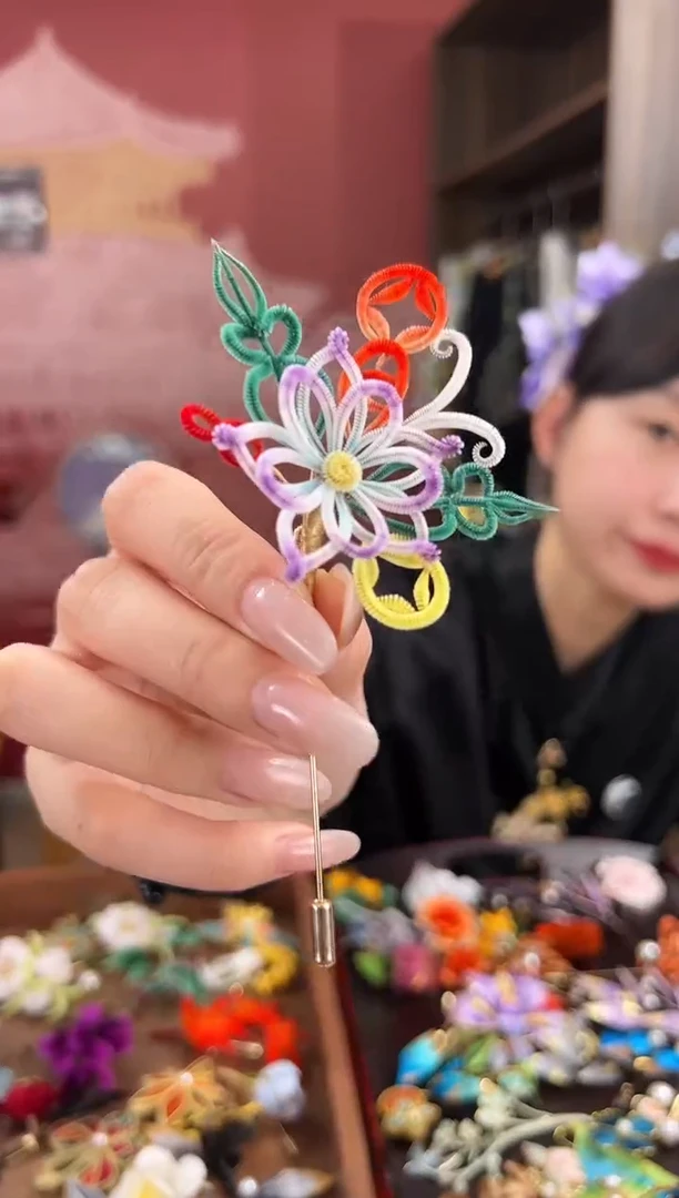 【闪购商品】刺绣苏绣世家非遗手工（胸针）