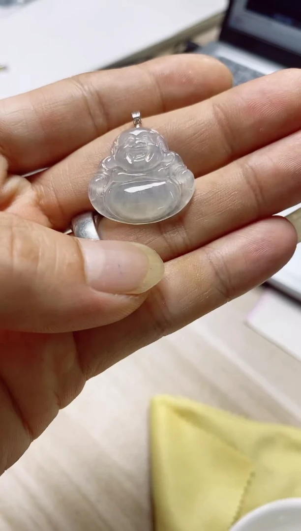 翡翠未镶嵌颈饰34天然缅甸翡翠A货分4单