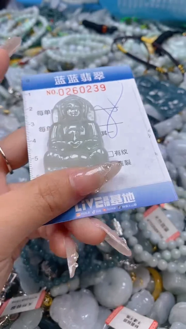 翡翠未镶嵌颈饰闪购0260239