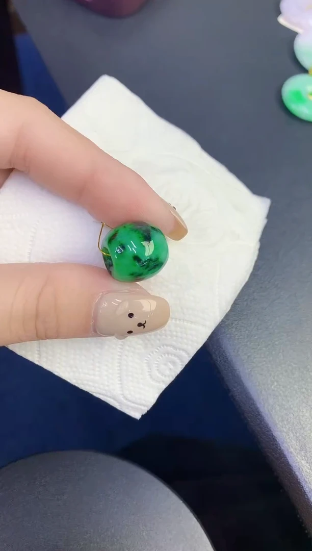 颈饰未镶嵌翡翠缅甸天然翡翠A货