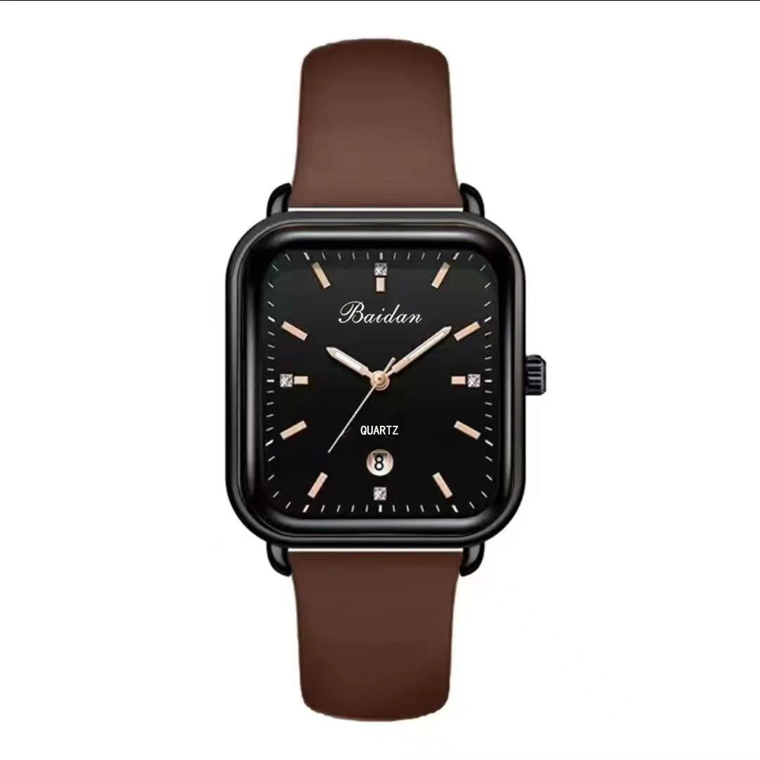 【专柜正品】潮流正品时尚休闲石英腕表百搭夜光防水情侣手表