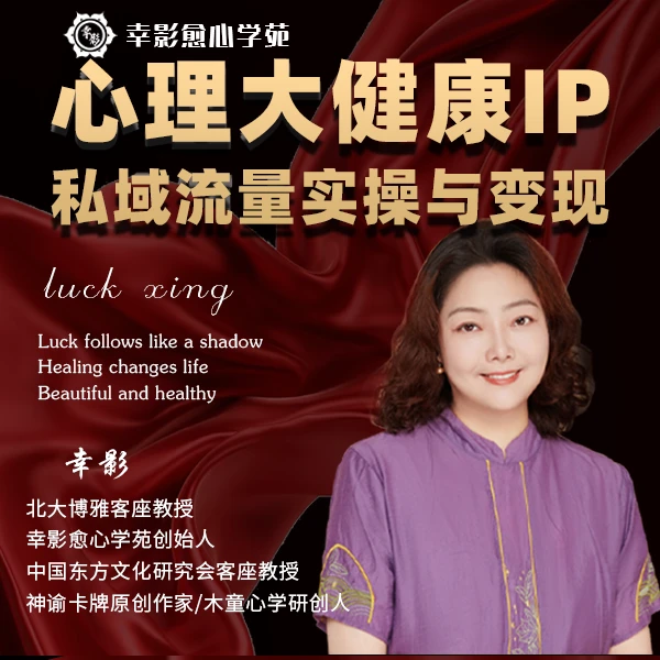 幸影愈心【私域IP流量变现】