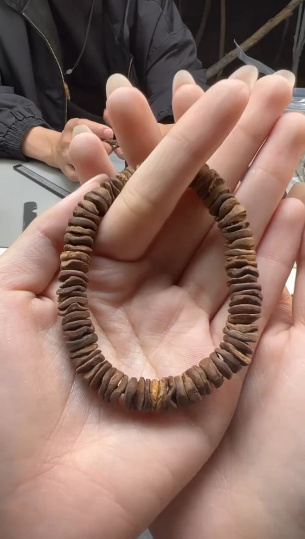 【闪购商品】沉香手串星洲系沉香达拉干沉水片珠多样性发1