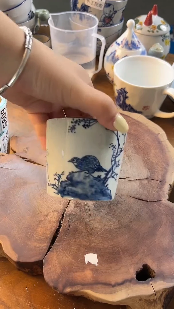 碗867老陶泥杯子