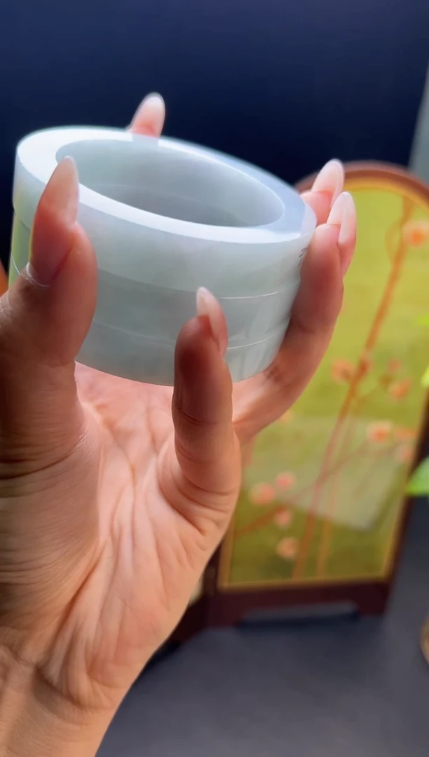 未镶嵌手镯定制翡翠手镯5562-多样性发一