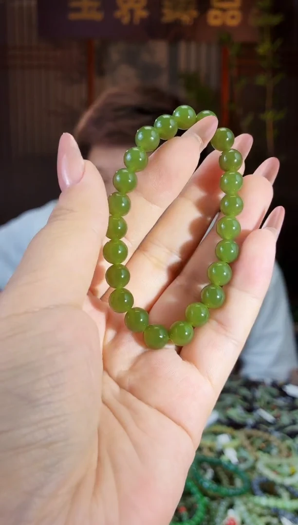 和田玉未镶嵌颈饰拍一发一