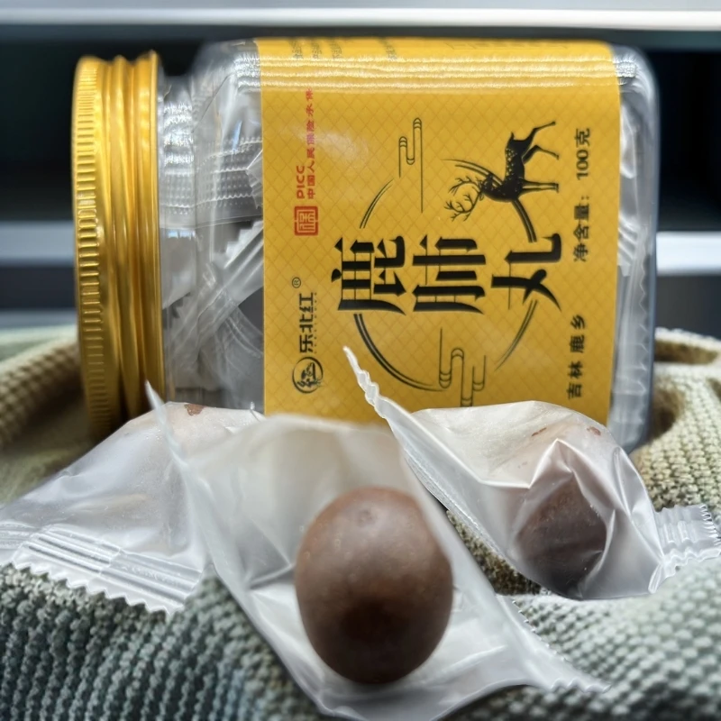 东北梅花鹿原产地直发鹿肺丸精选材料文火熬制浓缩精华嚼着吃