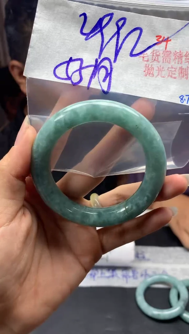 定制翡翠未镶嵌34毛货需精细抛光多样性1件499元