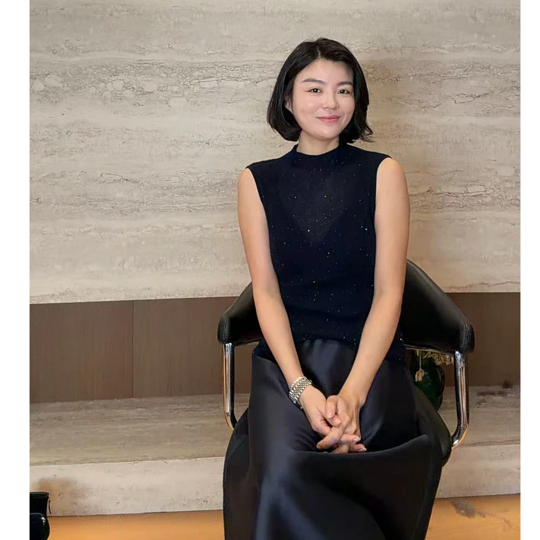 TANTAN 显瘦百搭修身气质背心2653