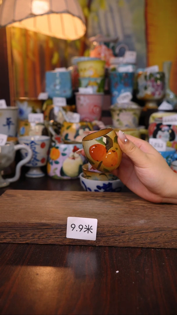 摆件泥垚手作 景德镇手工手绘器物