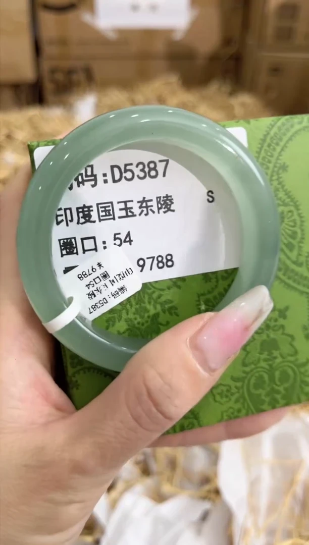 未镶嵌手镯石英质玉D5387