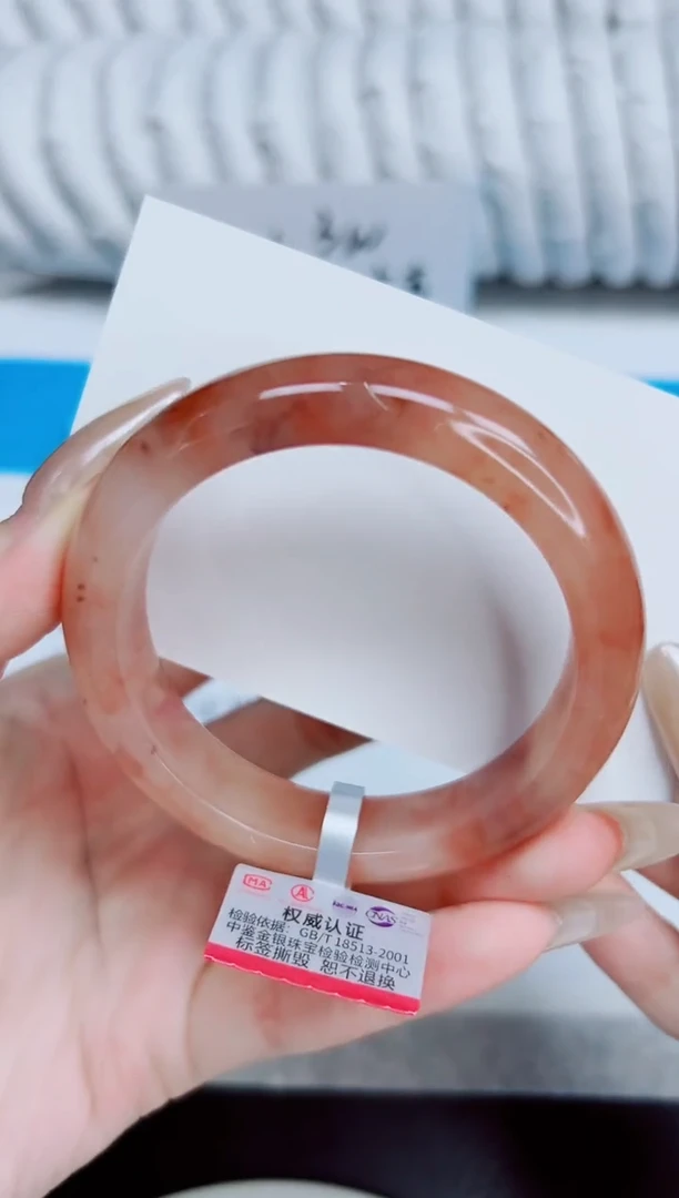 未镶嵌手镯石英质玉128/52
