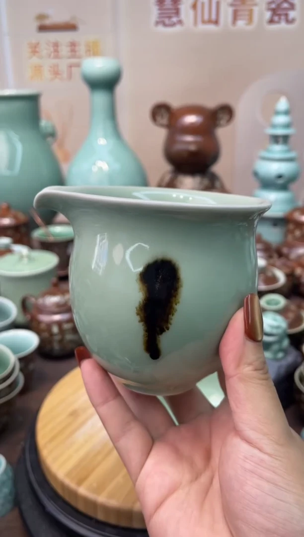 瓷特价福利 微瑕 慧仙青瓷