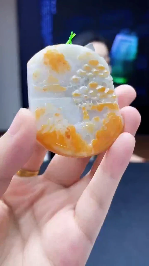 颈饰未镶嵌翡翠吊坠9