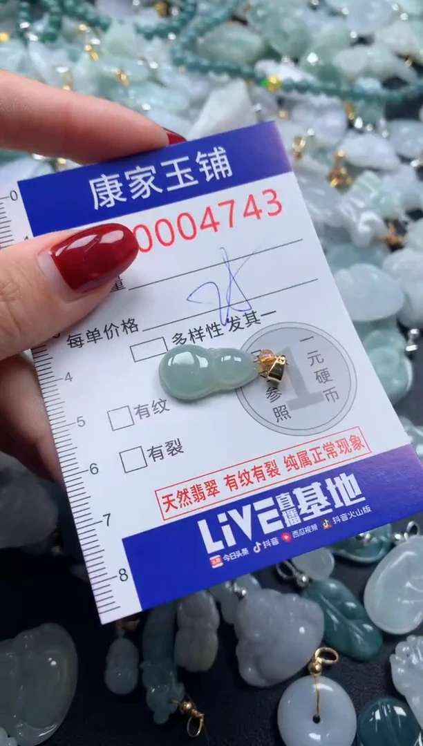 颈饰未镶嵌翡翠4743