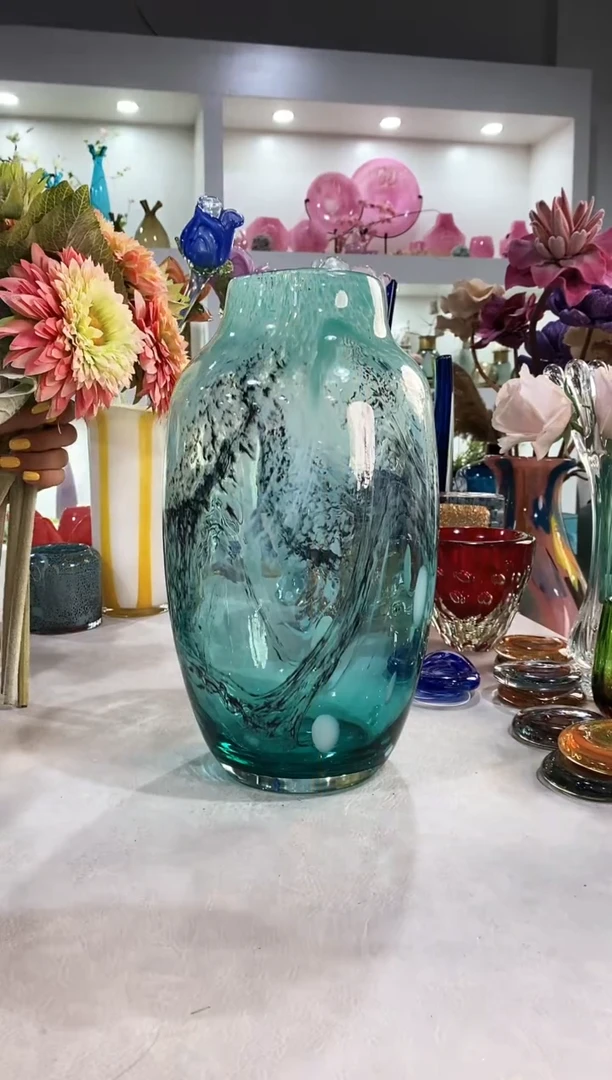 慕忆家手作琉璃花瓶