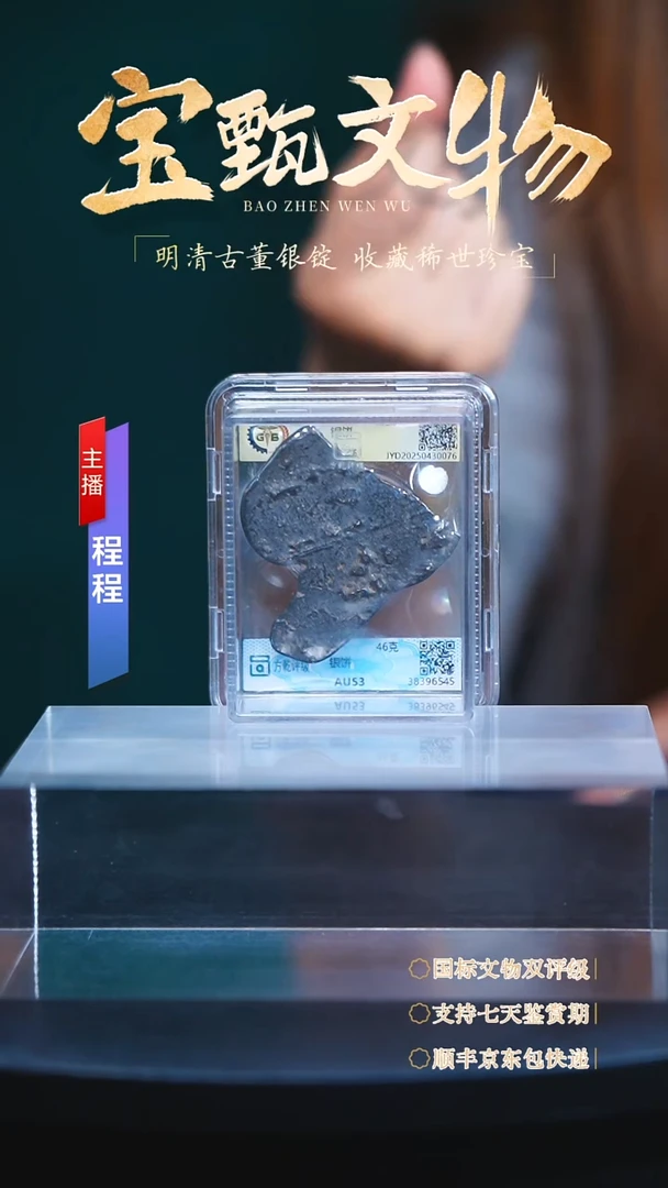 银【C】明朝银饼46g