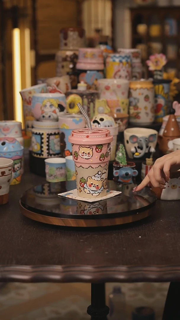 景德镇釉下彩绘设计师款式陶瓷