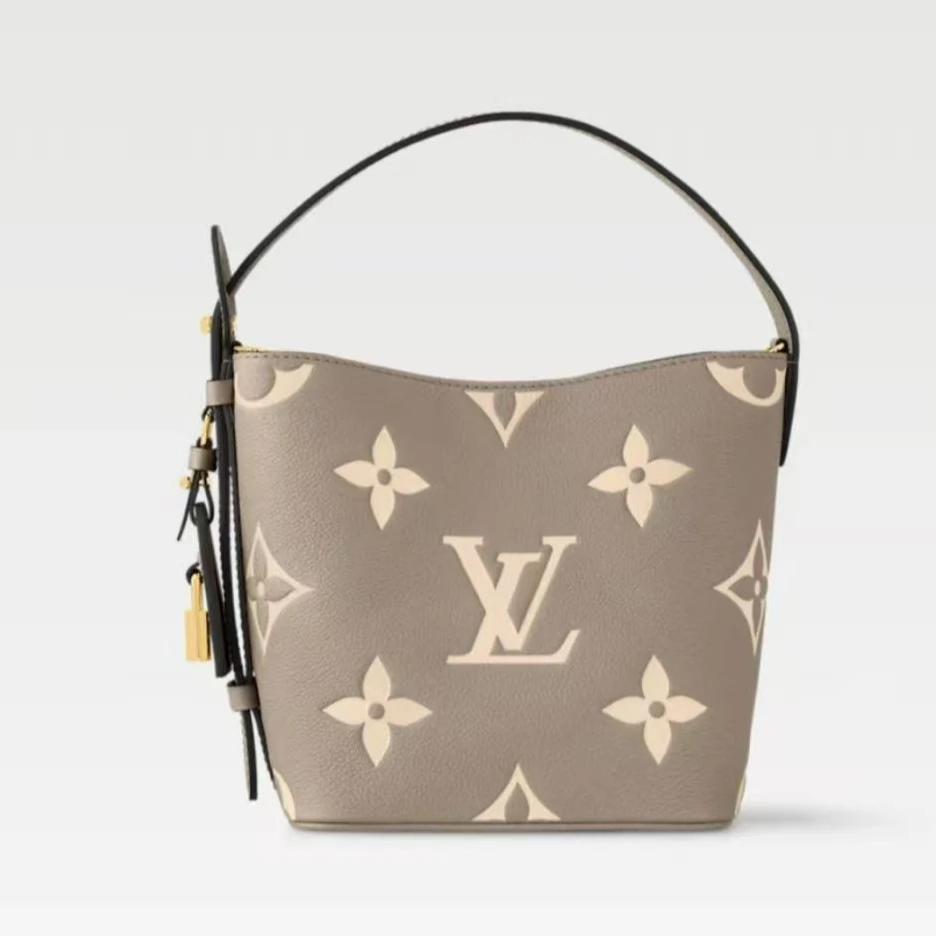 未使用 LouisVuitton/路易威登 安洁利LV 大象灰all in  bb/qx