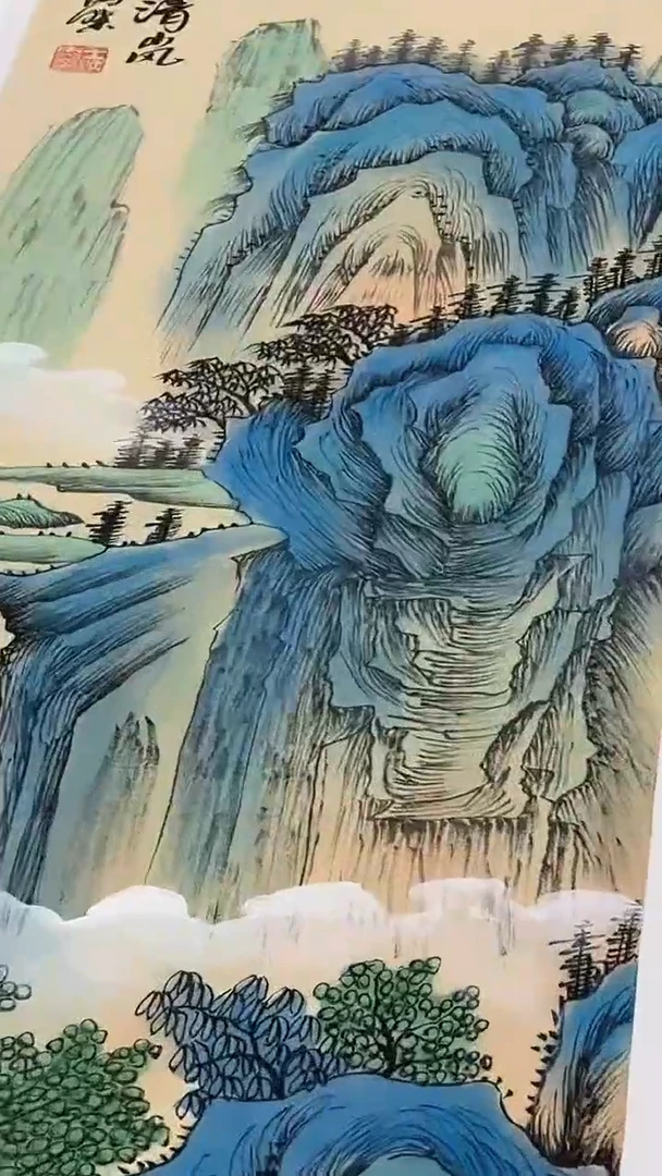 国画王炳杰手绘绘画作品6-30