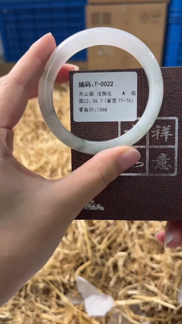 未镶嵌手镯石英质玉T-0022