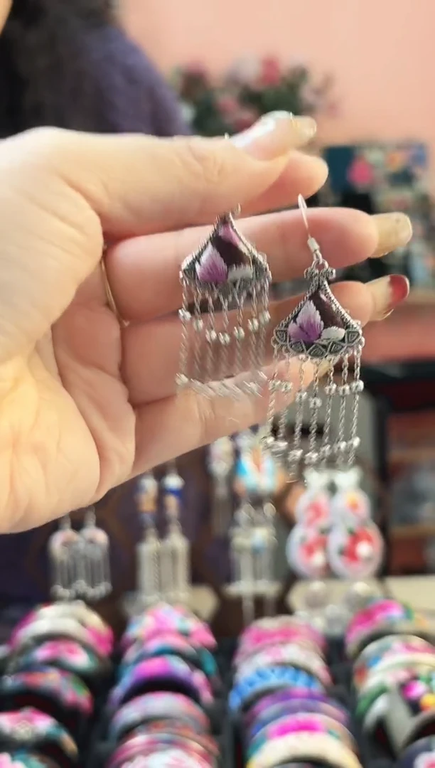 艺枝独绣手工饰品35