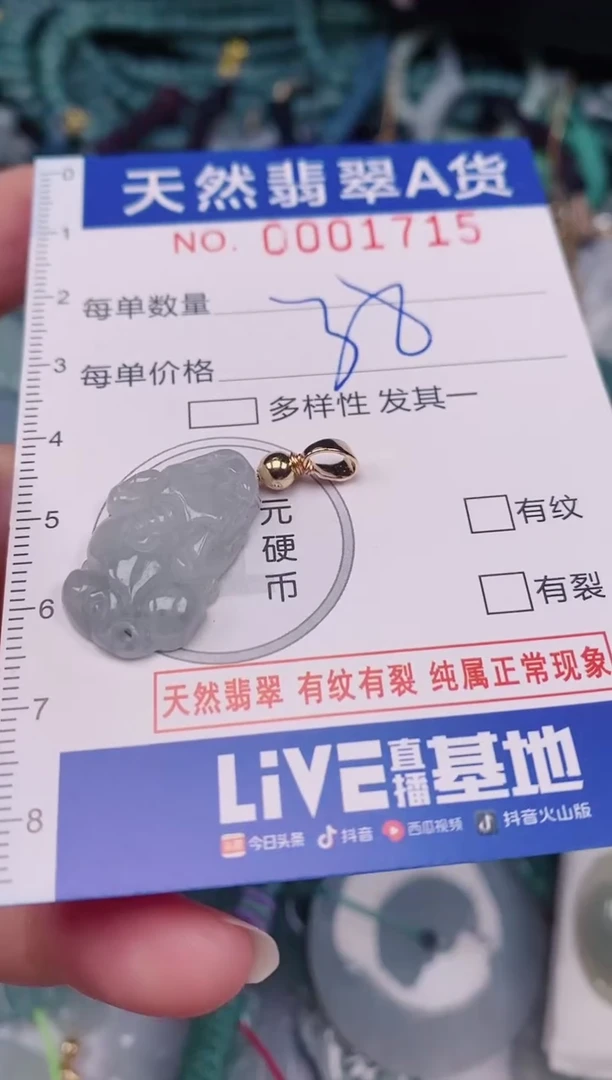 颈饰未镶嵌翡翠00001715