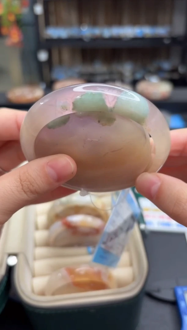 石英质玉手镯未镶嵌19(61圈赠送镯心)