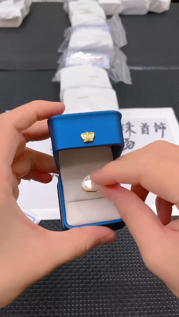 未镶嵌淡水珍珠耳饰jz1040