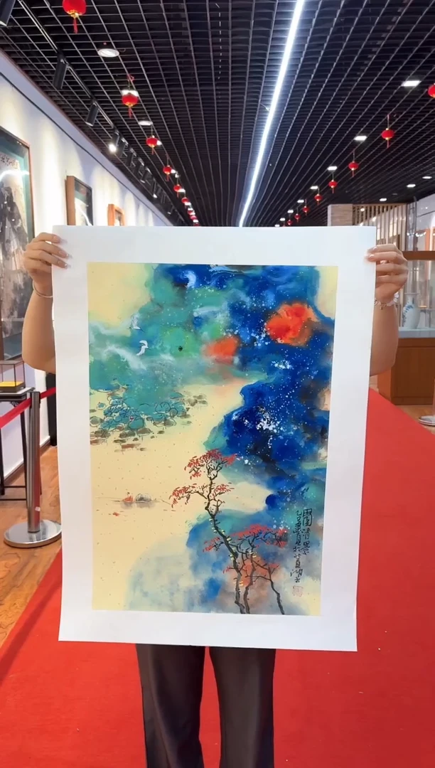 国画周建真老师绘画作品29-12